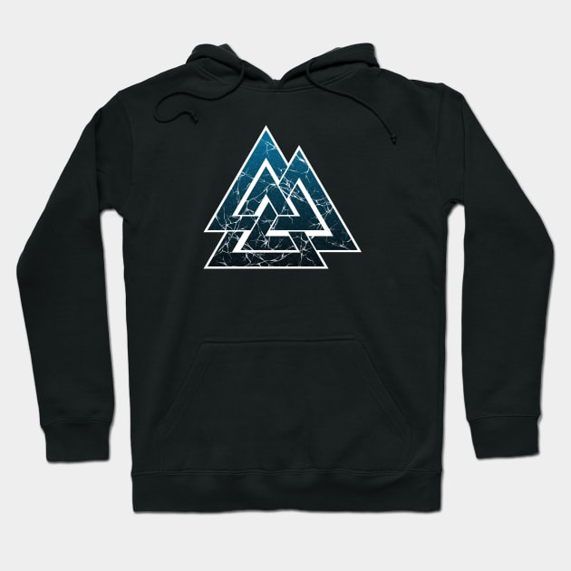 Valknut Hoodie by Crossroads Digital